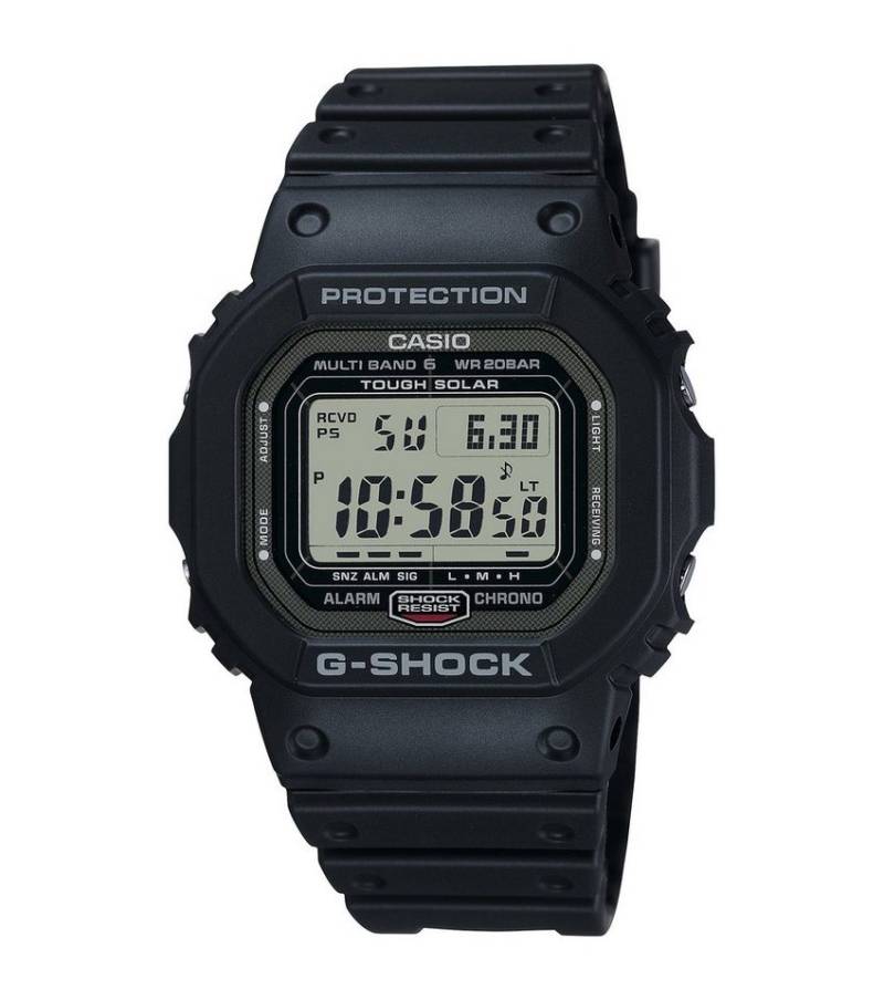 CASIO Digitaluhr Casio G-Shock Funk-Solar-Uhr GW-5000U-1ER GW-5000U-1ER, Casio G-Shock Solaruhr GW-5000U-1ER von CASIO
