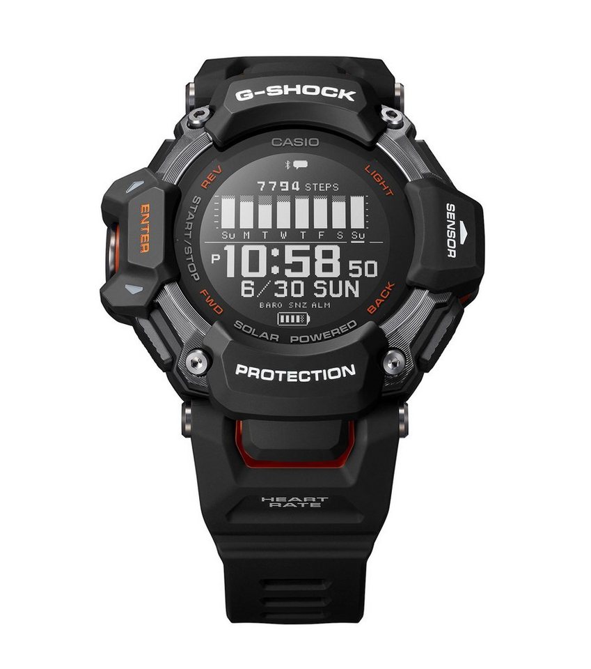 CASIO Digitaluhr Casio G-Shock G-Squad Solar und GPS GBD-H2000-1AER GBD-H2000-1AER, Casio G-Shock G-Squad Solar und GPS GBD-H2000-1AER von CASIO