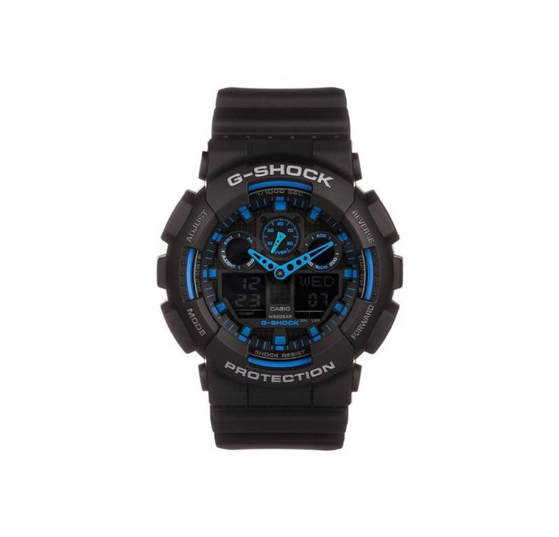 CASIO Digitaluhr Casio G-Shock GA-100-1A2ER GA-100-1A2ER, Casio G-Shock GA-100-1A2ER von CASIO