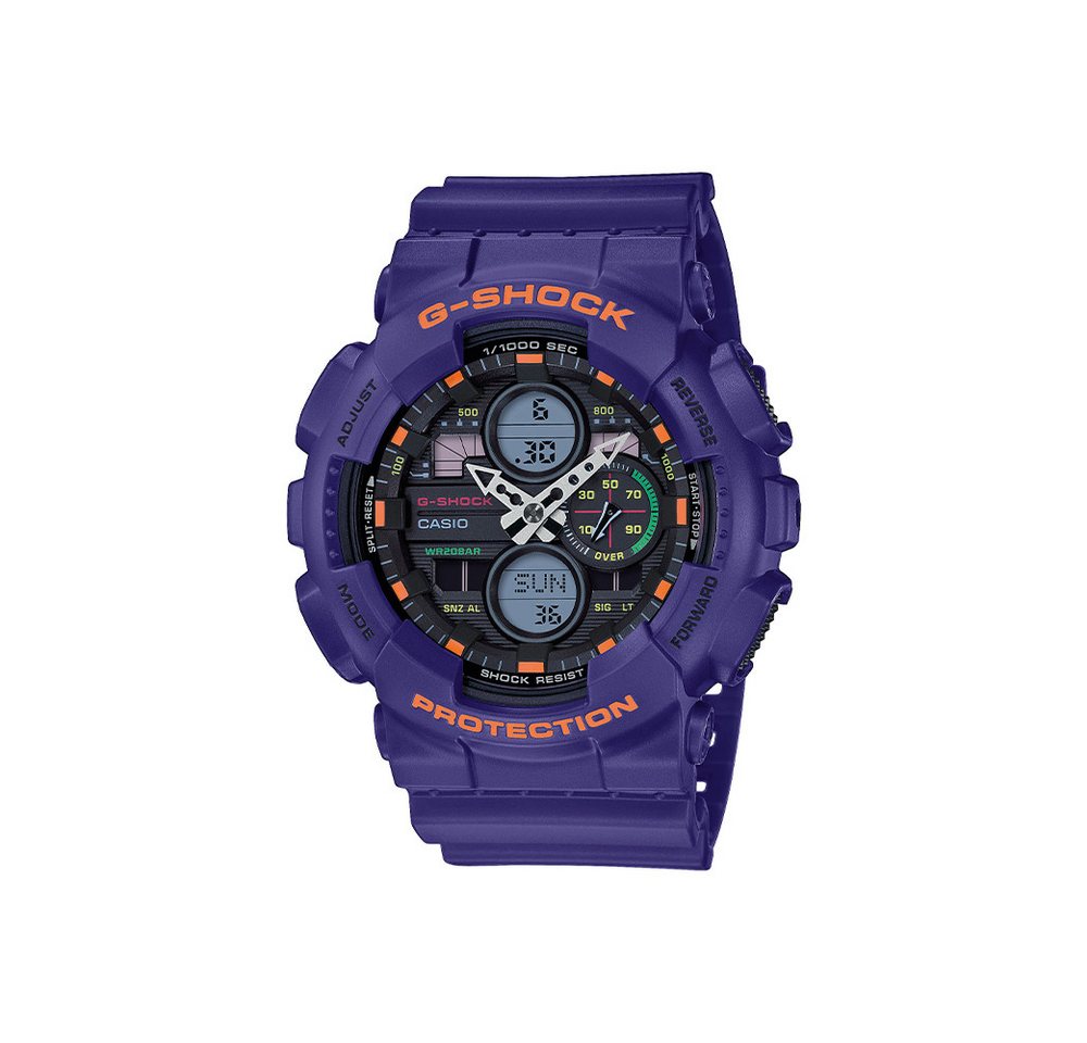 CASIO Digitaluhr Casio G-Shock GA-140-6AER GA-140-6AER, Casio G-Shock GA-140-6AER von CASIO