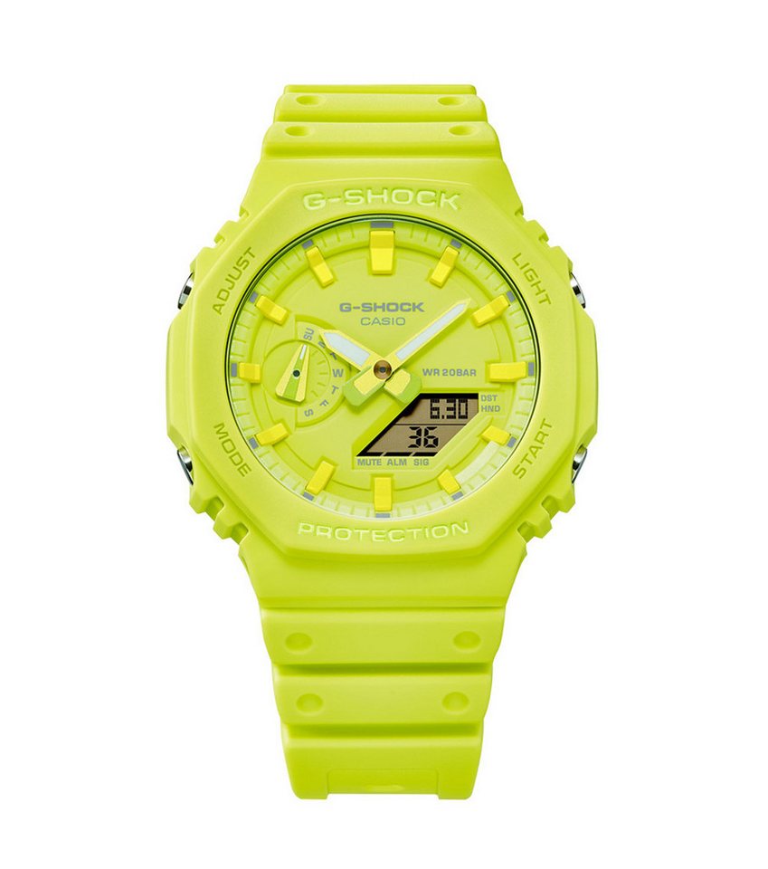 CASIO Digitaluhr Casio G-Shock Herren Uhr GA-2100-7A7ER GA-2100-9A9ER, Casio G-Shock Herren Uhr GA-2100-9A9ER von CASIO