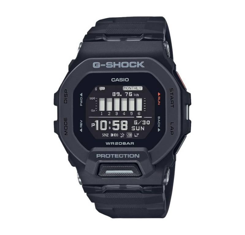 CASIO Digitaluhr Casio G-shock Bluetooth GBD-200-1ER GBD-200-1ER, Casio G-shock Bluetooth GBD-200-1ER von CASIO