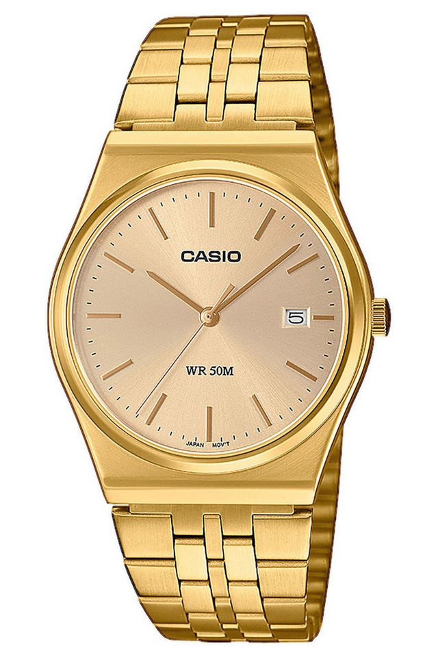 CASIO Digitaluhr Quarz Goldfarben von CASIO