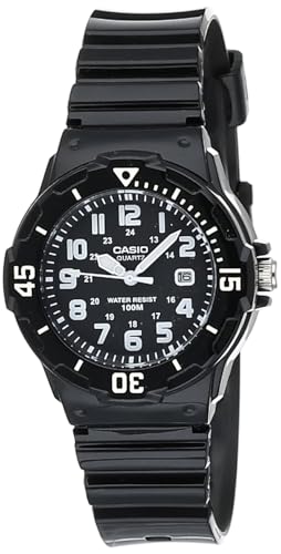 CASIO Herren Analog Quarz Uhr mit Edelstahl Armband LRW-200H-1B von Casio
