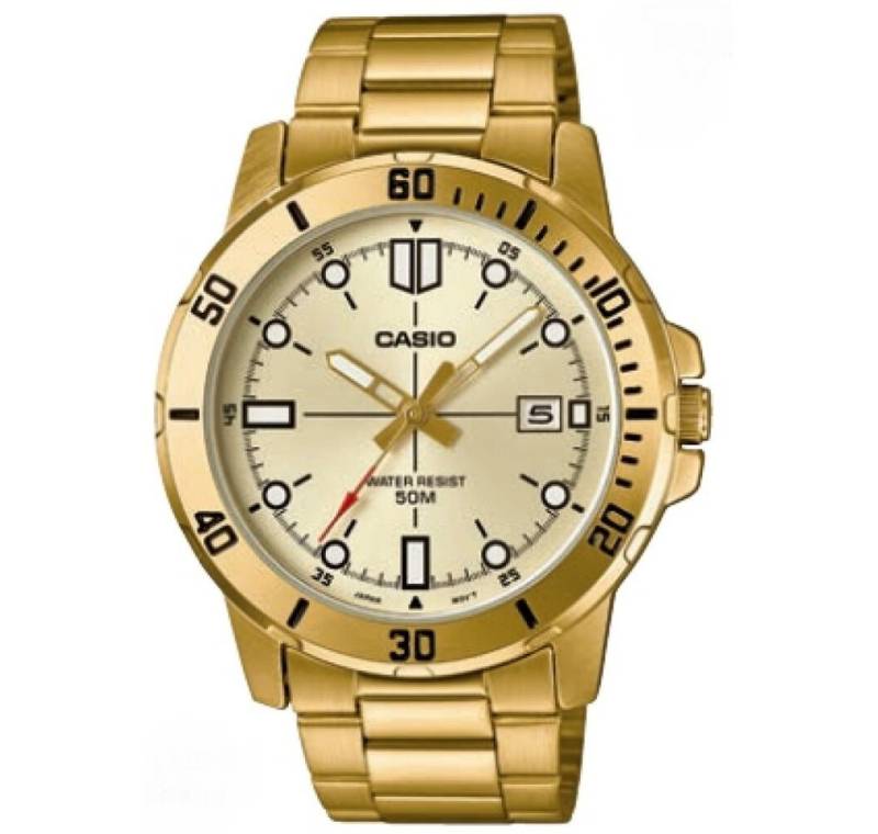 CASIO Luxusuhr Analog MTP-VD01G-9EVUDF (A1368) von CASIO