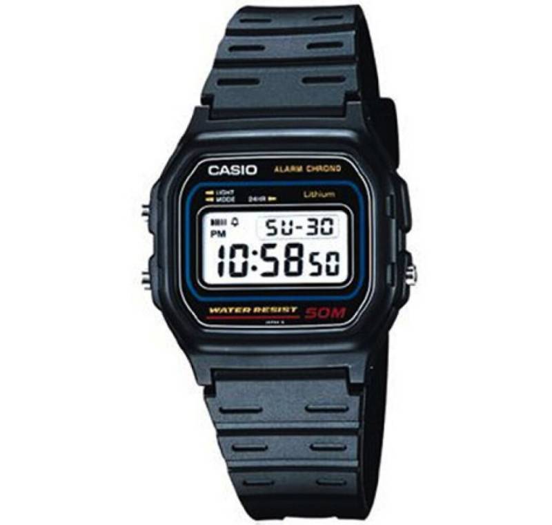 CASIO Luxusuhr Collection Herren-Armbanduhr W-59 von CASIO