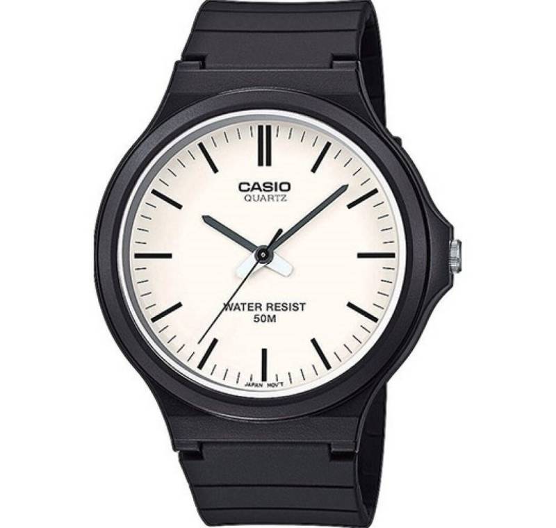 CASIO Luxusuhr Collection Unisex Analogue Quartz Armbanduhr Mit Harzband von CASIO
