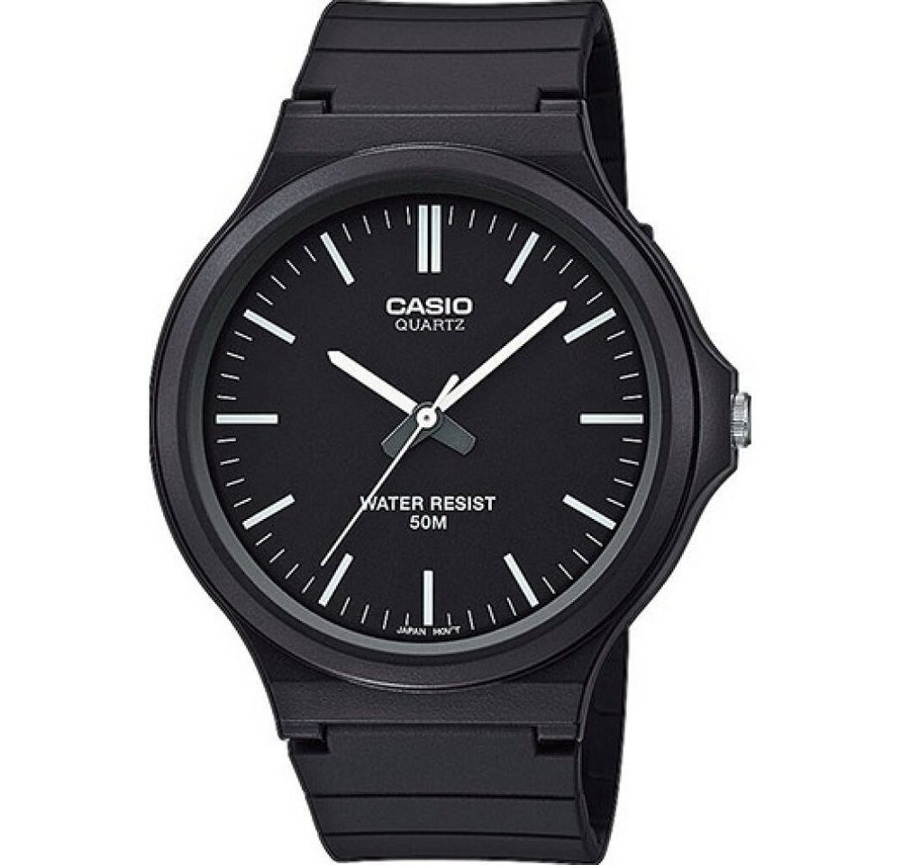CASIO Luxusuhr Collection Unisex Analogue Quartz Armbanduhr Mit Harzband von CASIO