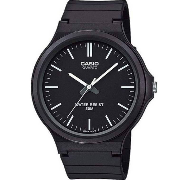 CASIO Luxusuhr Collection Unisex Analogue Quartz Armbanduhr Mit Harzband von CASIO