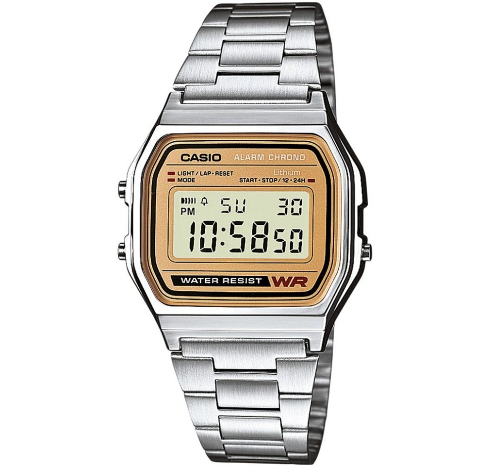 CASIO Luxusuhr Collection Unisex Retro Armbanduhr A158WEA CASIO Luxusuhr Collection Unisex Retro Armbanduhr A158WEA von CASIO