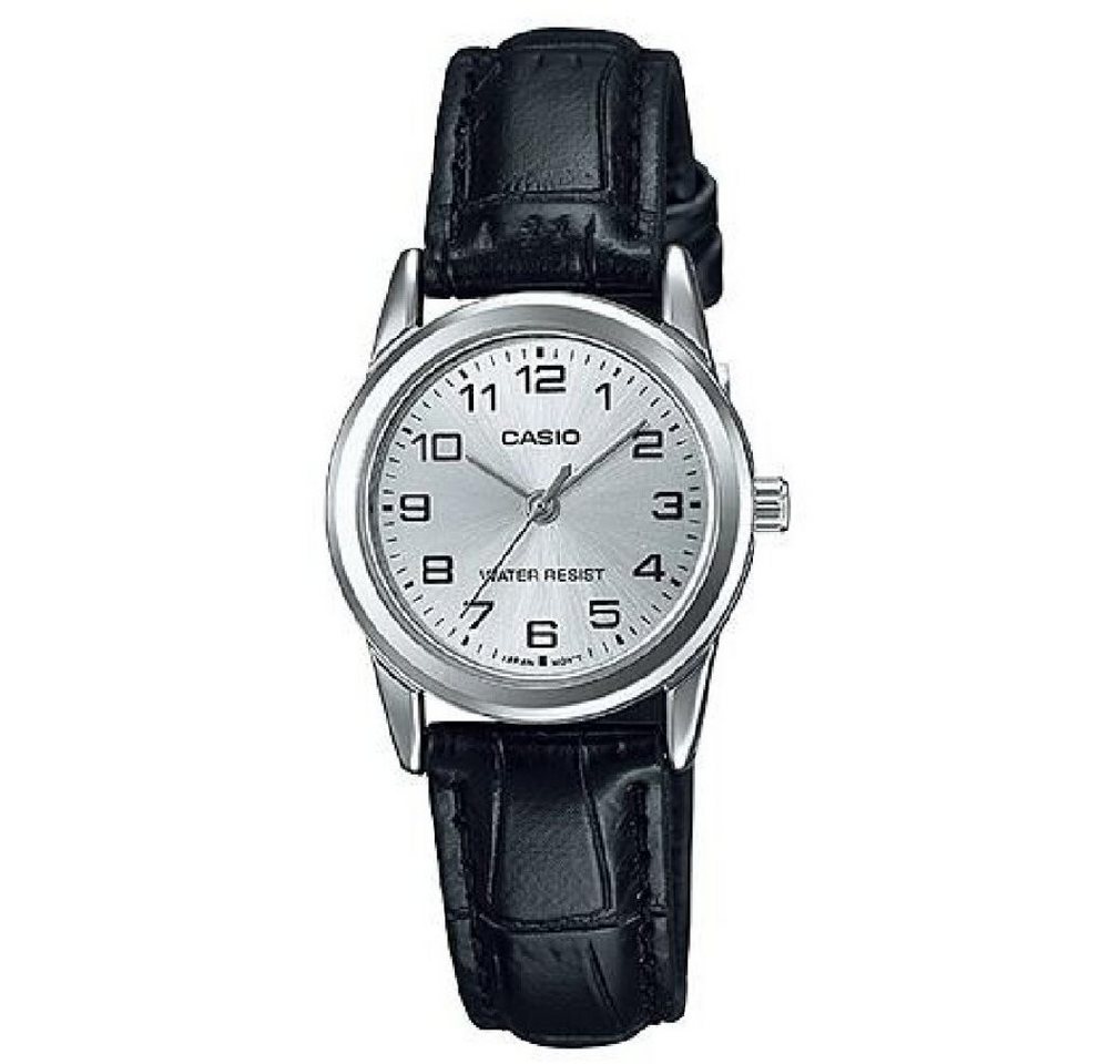 CASIO Luxusuhr Damen Analog Quarz Uhr mit Leder Armband LTP-V001L-7 CASIO Luxusuhr Damen Analog Quarz Uhr mit Leder Armband LTP-V001L-7 von CASIO