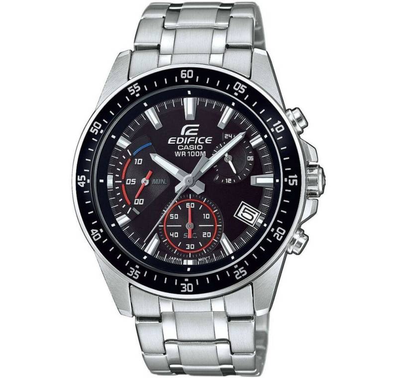 CASIO Luxusuhr EFV-540D-1AVUEF EDIFICE Chronograph 45mm 10 ATM von CASIO