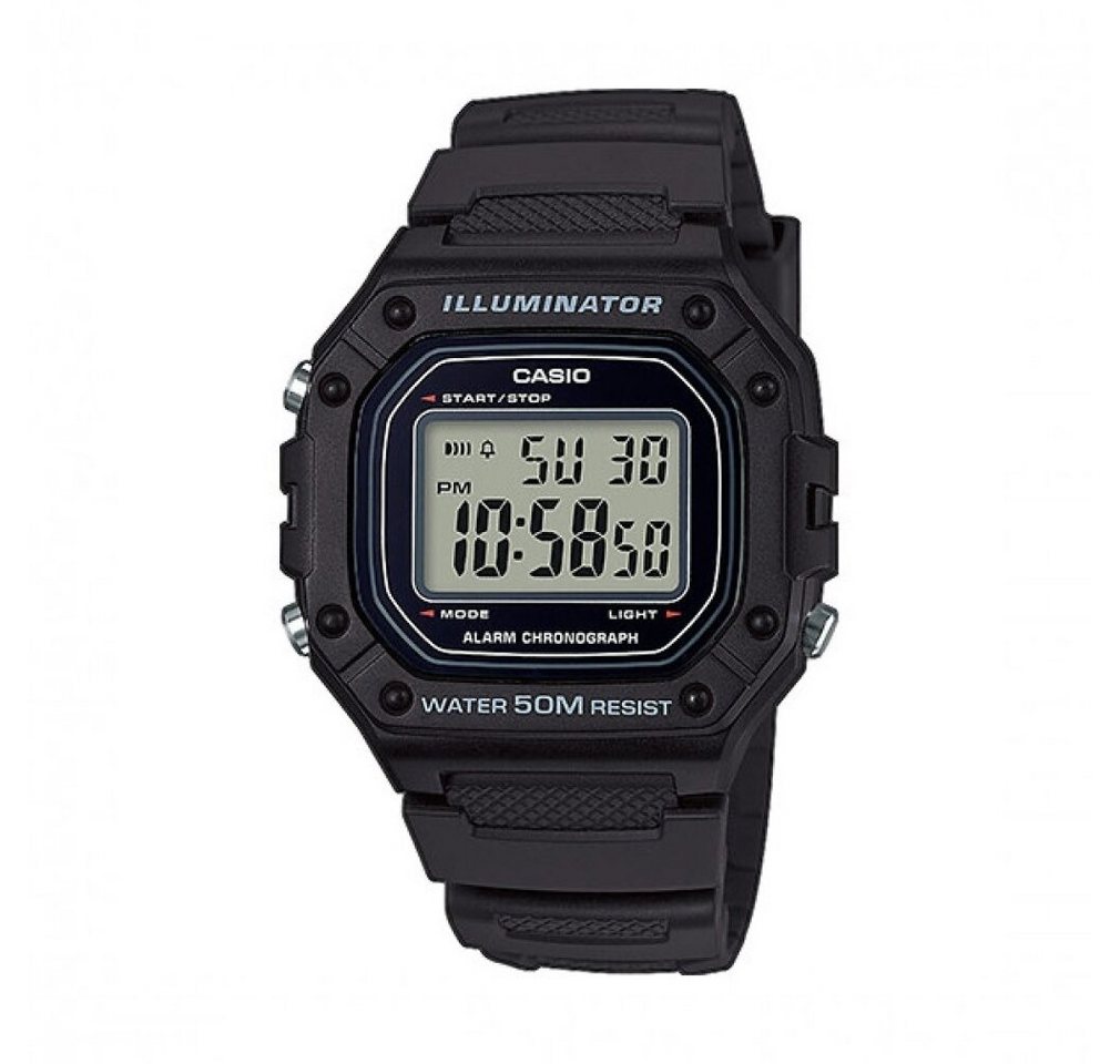 CASIO Luxusuhr EU WATCHES Mod. W-218H-1AVEF von CASIO