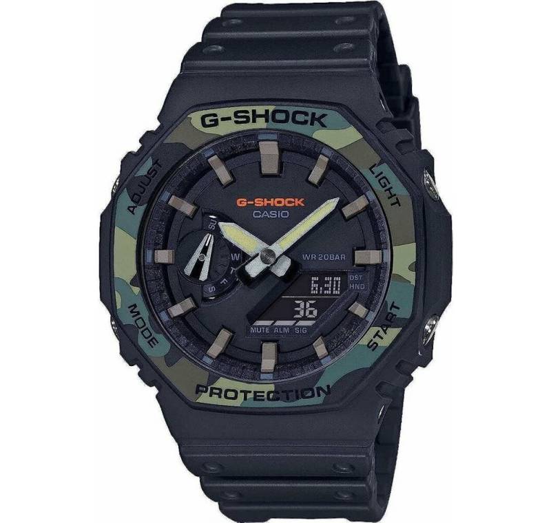 CASIO Luxusuhr Herren Analog  Digital Quarz Uhr mit Harz Armband von CASIO