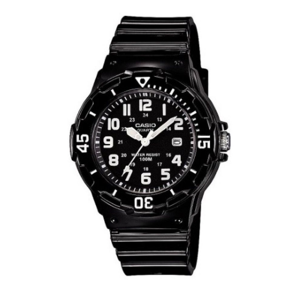 CASIO Luxusuhr Herren Analog Quarz Uhr mit Edelstahl Armband LRW-200H-1B von CASIO
