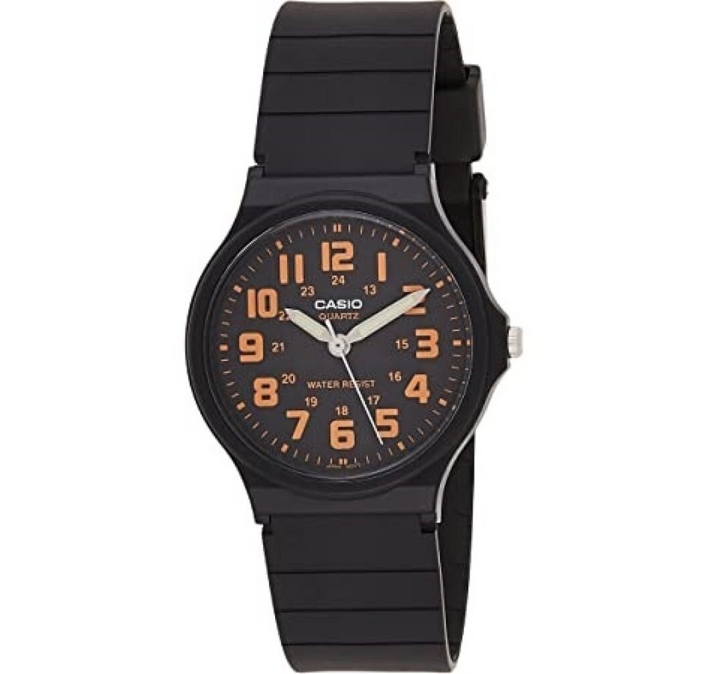 CASIO Luxusuhr Herren Analog Quarz Uhr mit Resin Armband MQ-71-4 von CASIO