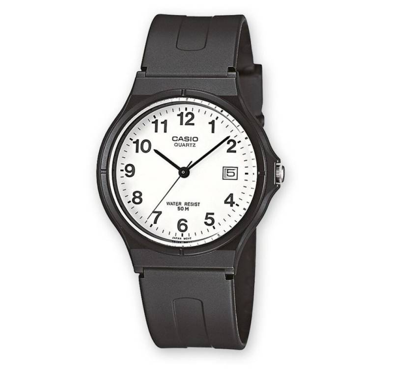 CASIO Luxusuhr Herren Analog Quarz Uhr mit Resin Armband MW-59-7B von CASIO