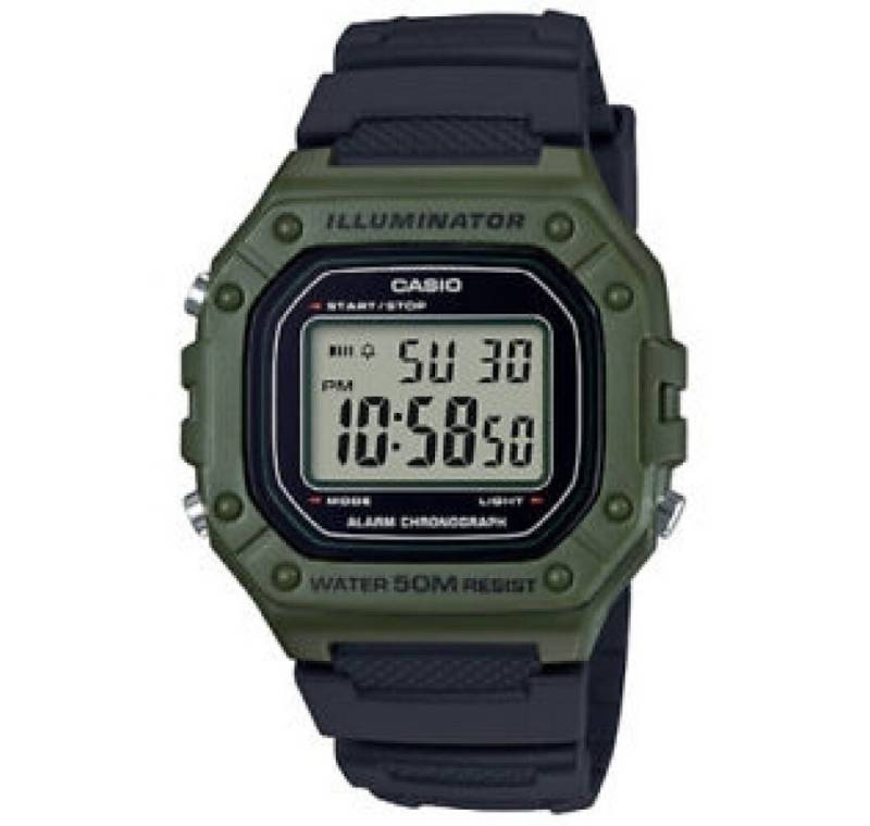 CASIO Luxusuhr Herren Digital Quarz Uhr mit Harz Armband 4549526192760 von CASIO