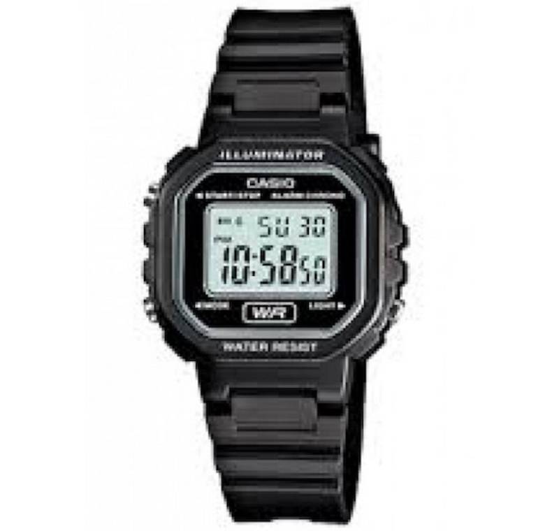 CASIO Luxusuhr LA-20WH-1A Damen Armbanduhr von CASIO