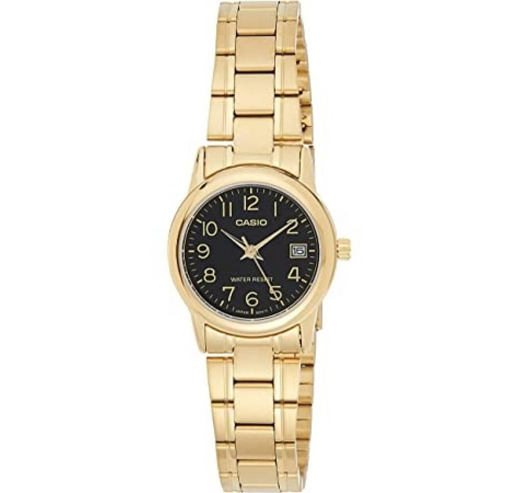 CASIO Luxusuhr LTP-V002G-1B Damen Armbanduhr CASIO Luxusuhr LTP-V002G-1B Damen Armbanduhr von CASIO