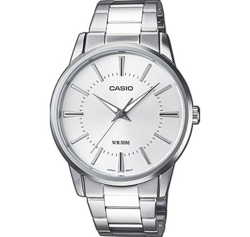 CASIO Luxusuhr MTP-1303D-7AVDF (A494) A494 (A494) Herren-Armbanduhr Silber von CASIO