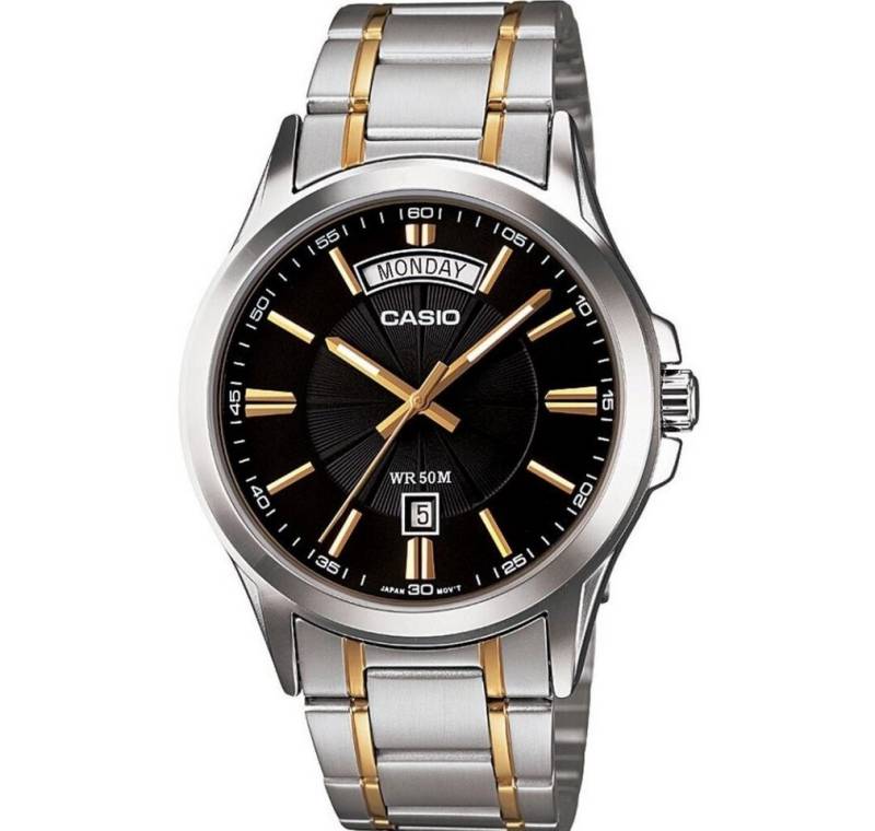 CASIO Luxusuhr MTP-1381G-1AV von CASIO