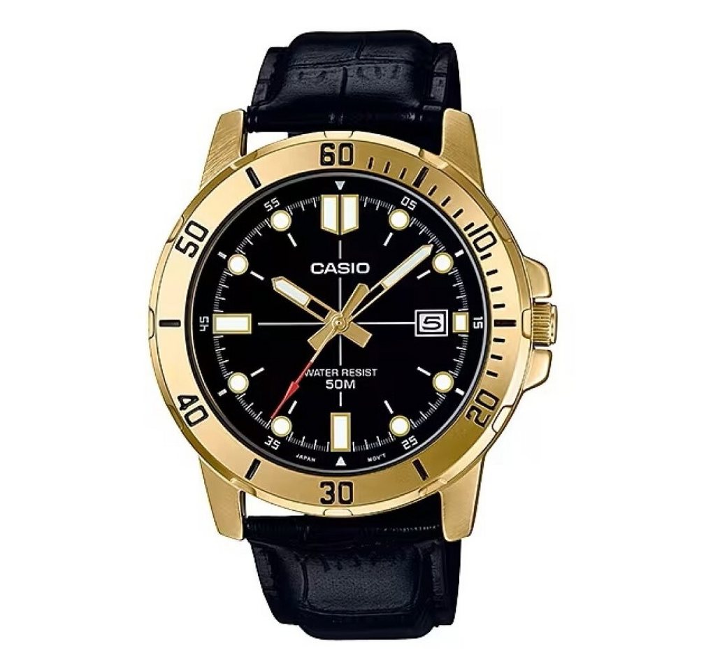 CASIO Luxusuhr MTP-VD01GL-1E Herren Armbanduhr von CASIO