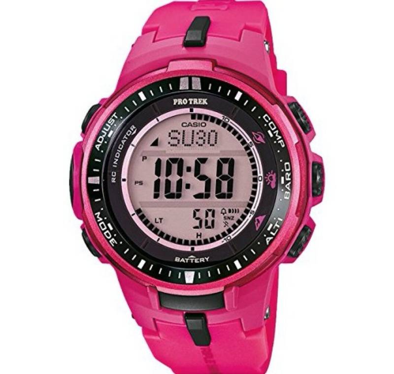 CASIO Luxusuhr PROTREK Solar PRW 3000-4B von CASIO