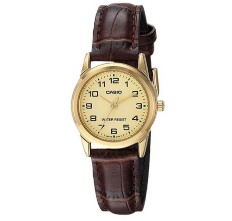 CASIO Luxusuhr Uhr mit japanischem Quarzuhrwerk Woman Ltp-V001Gl-9B 31 mm von CASIO