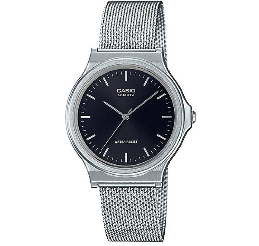 CASIO Luxusuhr Unisex Erwachsene Analog Quarz Uhr mit Edelstahl Armband von CASIO