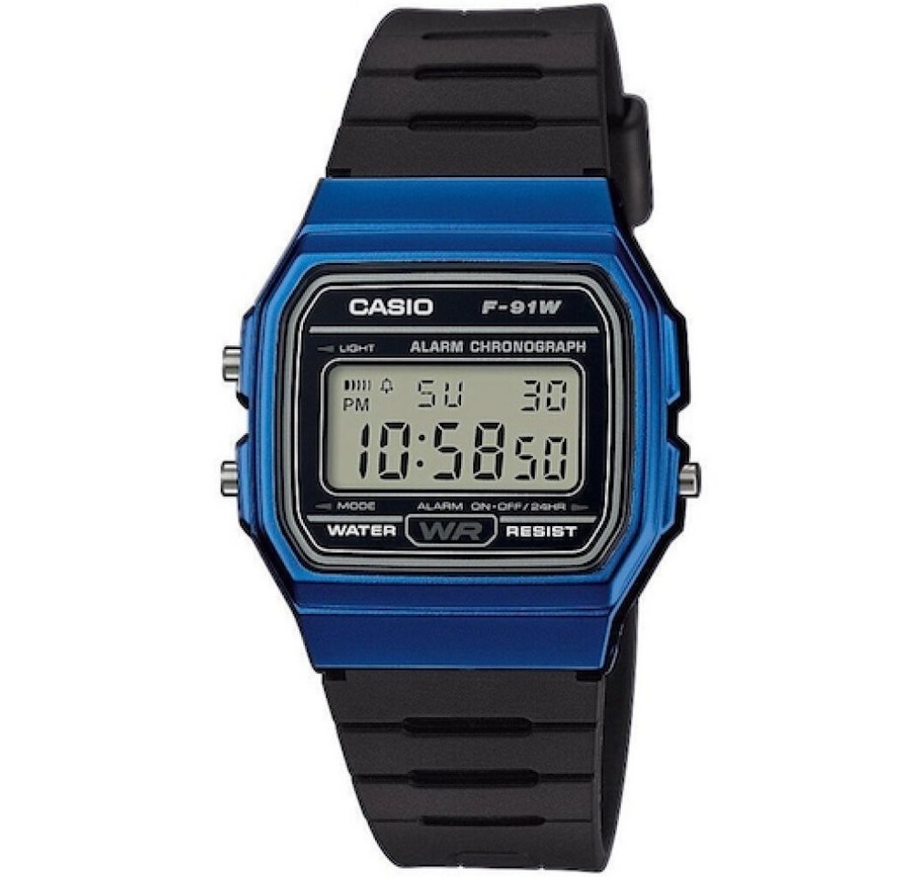 CASIO Luxusuhr Unisex Erwachsene-Armbanduhr F-91WM von CASIO