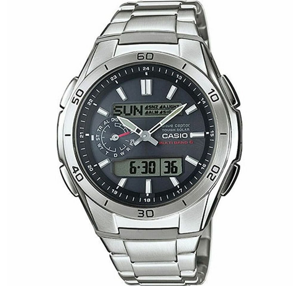 CASIO Luxusuhr Wave Ceptor Solar Funkgesteuert WVA-M650D-1AER von CASIO