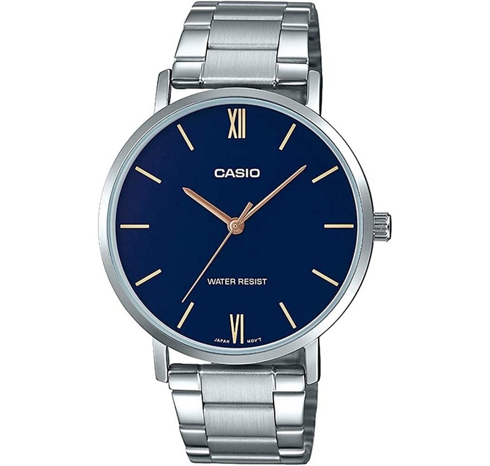 CASIO Luxusuhr analog MTP-VT01D-2BUDF (A1613) von CASIO