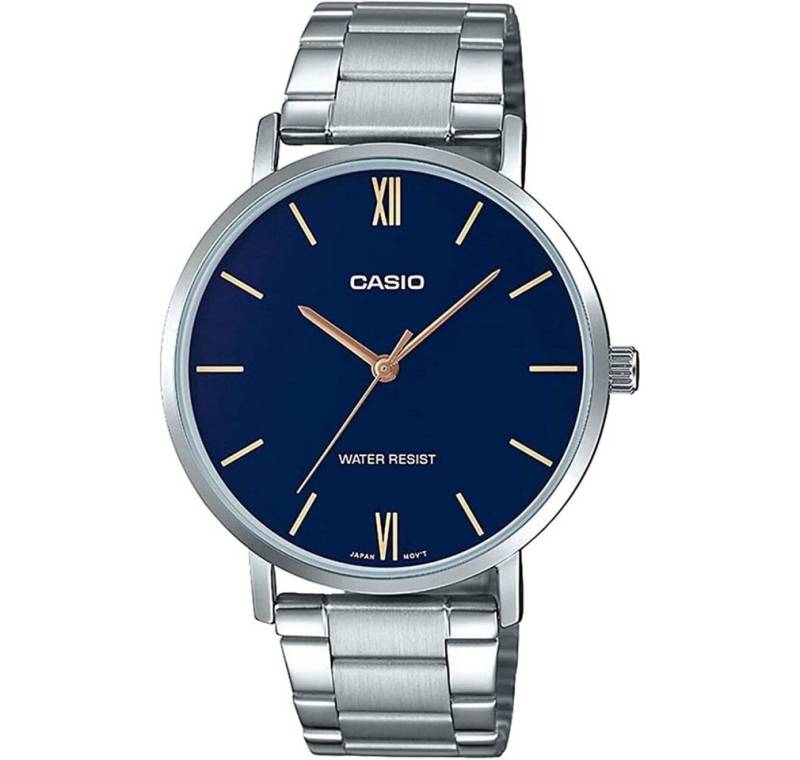 CASIO Luxusuhr analog MTP-VT01D-2BUDF (A1613) von CASIO