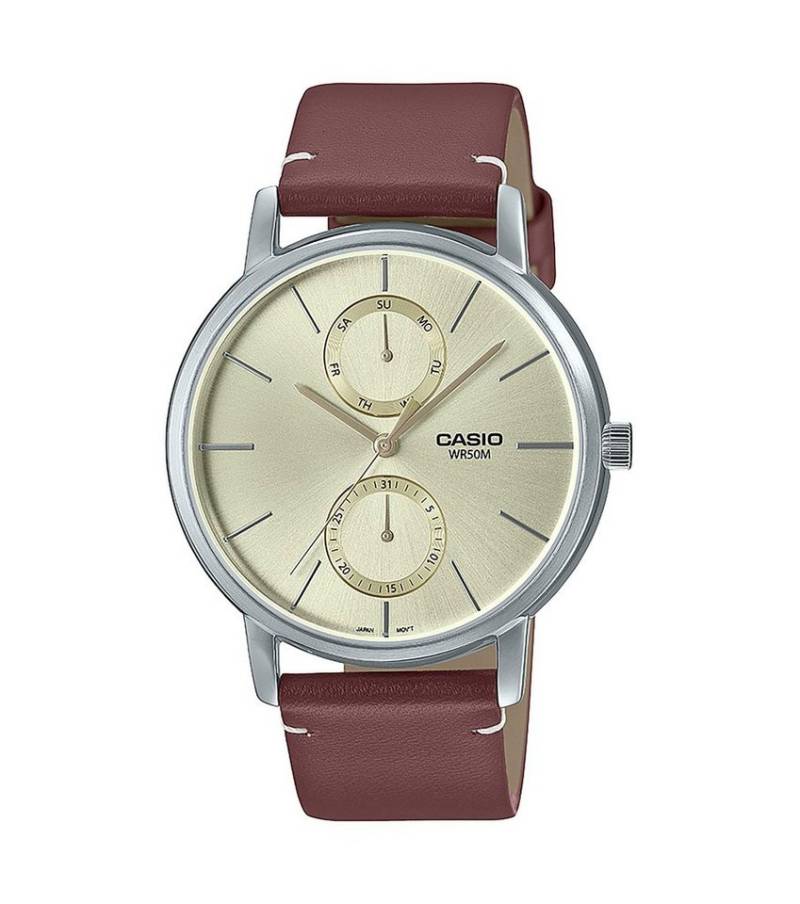 CASIO Quarzuhr Casio Herren Uhr MTP-B310L-9AVEF MTP-B310L-9AVEF, Casio Herren Uhr MTP-B310L-9AVEF von CASIO