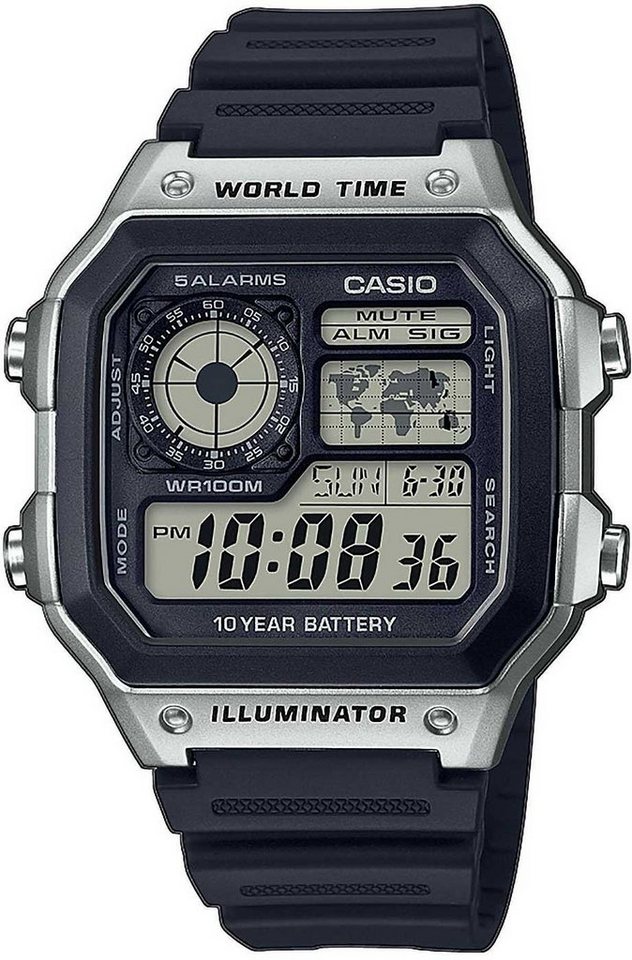 CASIO Quarzuhr Herrenuhr Serie: Collection - Casio Modell: AE-1200WH-1CVEF von CASIO