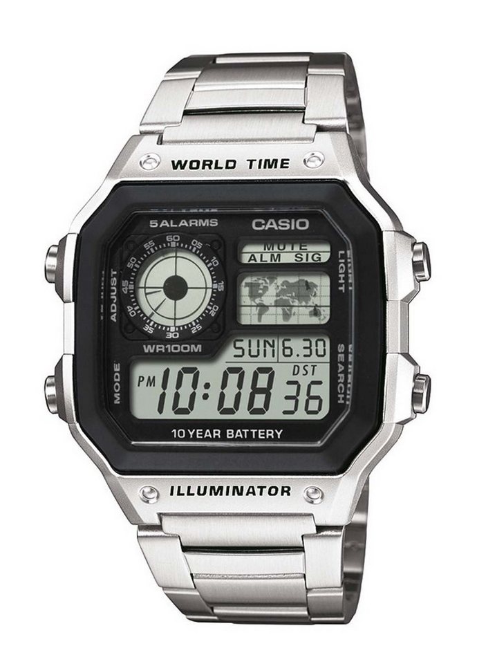 CASIO Quarzuhr Herrenuhr - Serie: Collection - Casio Modell: AE-1200WHD-1AVEF CASIO Quarzuhr Herrenuhr - Serie: Collection - Casio Modell: AE-1200WHD-1AVEF von CASIO