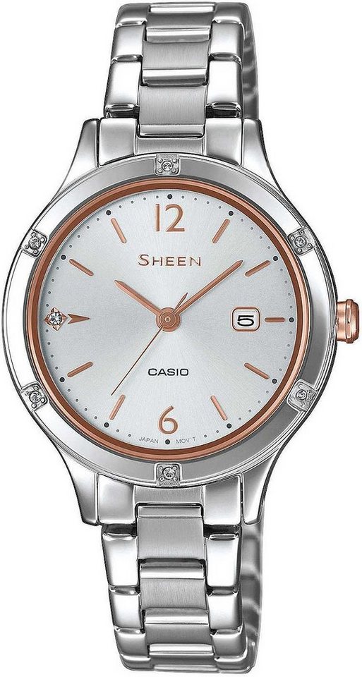 CASIO Quarzuhr Armbanduhr - Casio Modell: SHE-4533D-7AUER von CASIO
