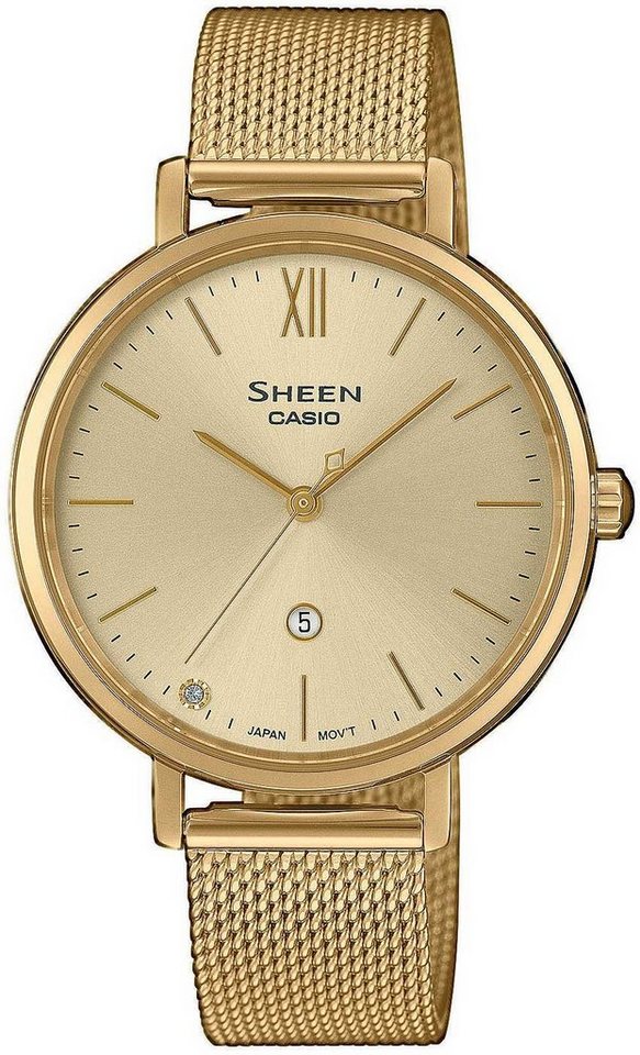 CASIO Quarzuhr Armbanduhr - Casio Modell: SHE-4539GM-9AUER von CASIO