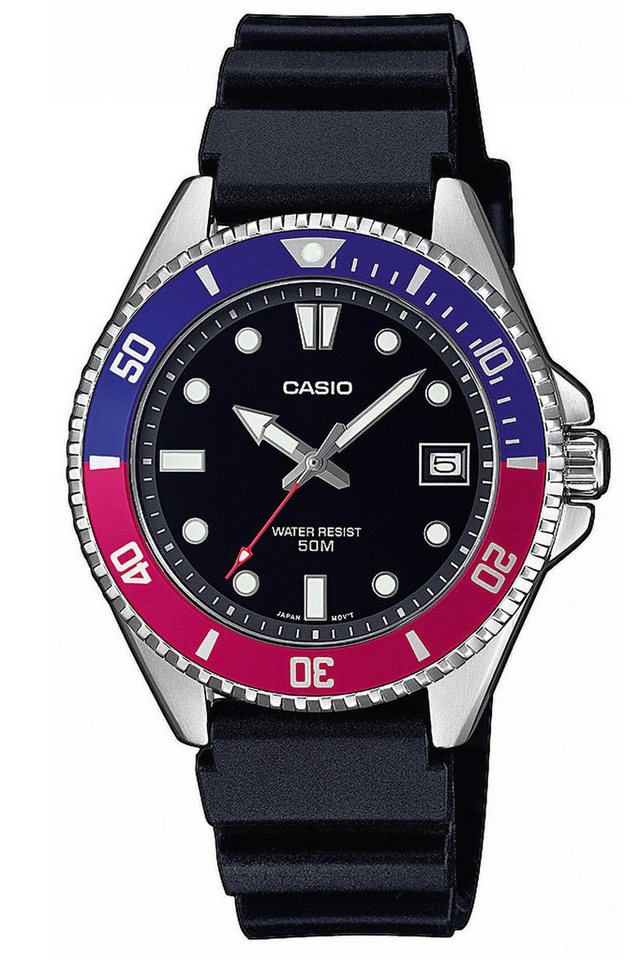 CASIO Quarzuhr Armbanduhr in Unisexgröße Schwarz von CASIO