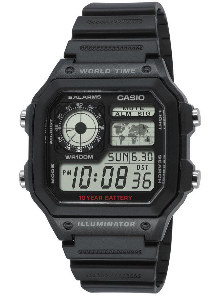 CASIO Quarzuhr CASIO AE-1200WH-1AVEF Collection 10ATM Herrenuhr 42mm CASIO AE-1200WH-1AVEF Collection 10ATM Herrenuhr 42mm CASIO Quarzuhr CASIO AE-1200WH-1AVEF Collection 10ATM Herrenuhr 42mm CASIO AE-1200WH-1AVEF Collection 10ATM Herrenuhr 42mm von CASIO