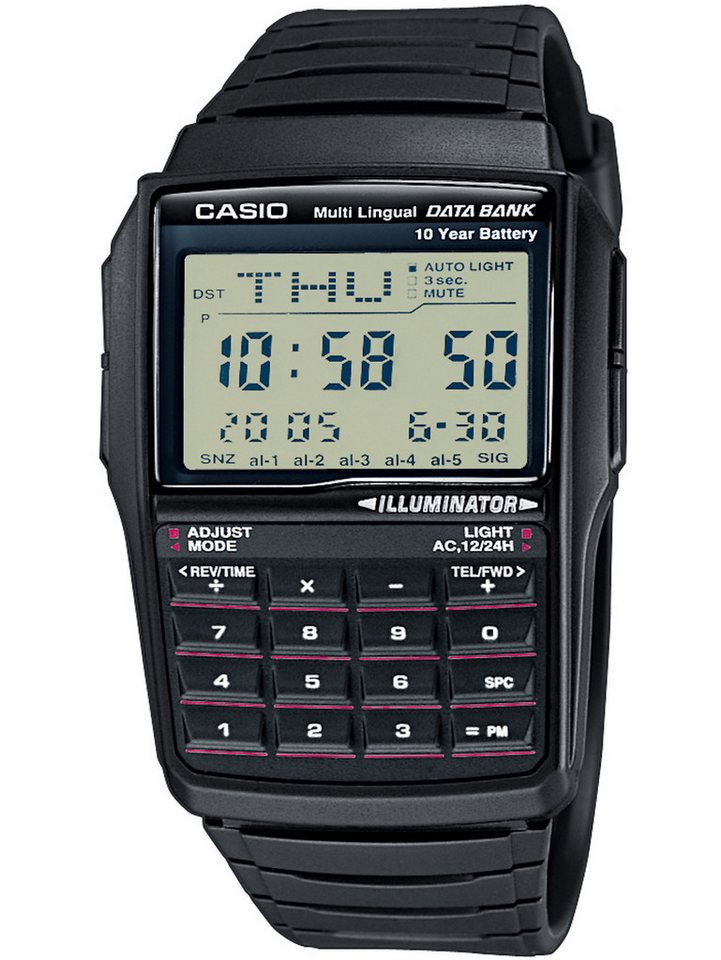 CASIO Quarzuhr CASIO DBC-32-1AES Collection Datenbank Herrenuhr 37mm CASIO DBC-32-1AES Collection Datenbank Herrenuhr 37mm von CASIO