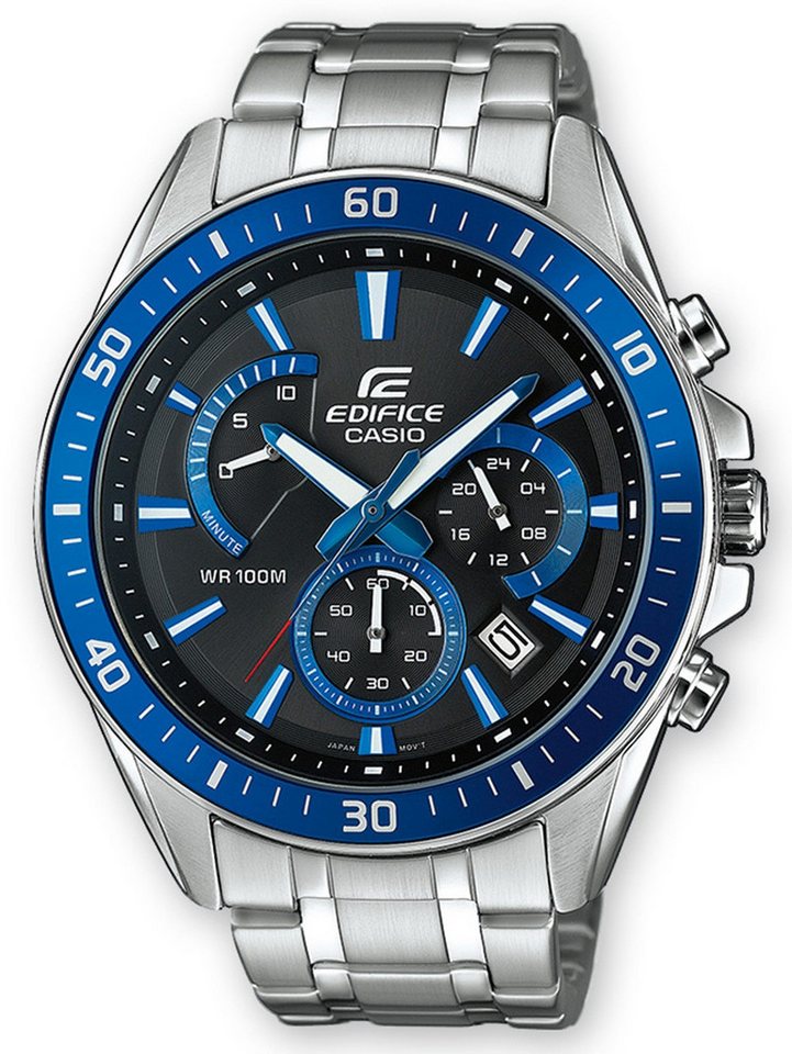 CASIO Quarzuhr CASIO EFR-552D-1A2VUEF EDIFICE Chronograph Herrenuhr 45mm 10ATM CASIO EFR-552D-1A2VUEF EDIFICE Chronograph Herrenuhr 45mm 10ATM von CASIO