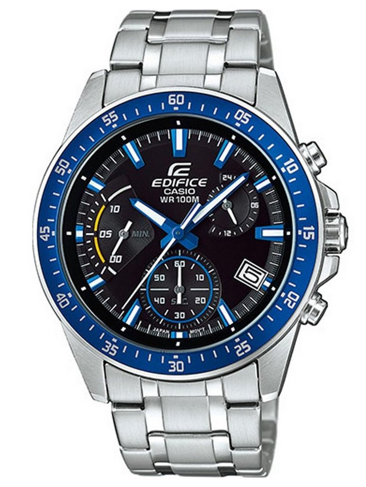 CASIO Quarzuhr CASIO EFV-540D-1A2VUEF EDIFICE Chronograph Herrenuhr 45mm 10ATM CASIO EFV-540D-1A2VUEF EDIFICE Chronograph Herrenuhr 45mm 10ATM von CASIO