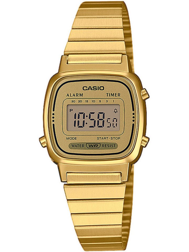 CASIO Quarzuhr CASIO LA670WEGA-9EF Collection Damenuhr 24mm 3ATM CASIO LA670WEGA-9EF Collection Damenuhr 24mm 3ATM von CASIO