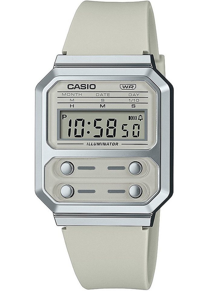 CASIO Quarzuhr Casio A100WEF-8AEF Vintage Unisex Uhr 33mm Casio A100WEF-8AEF Vintage Unisex Uhr 33mm CASIO Quarzuhr Casio A100WEF-8AEF Vintage Unisex Uhr 33mm Casio A100WEF-8AEF Vintage Unisex Uhr 33mm von CASIO