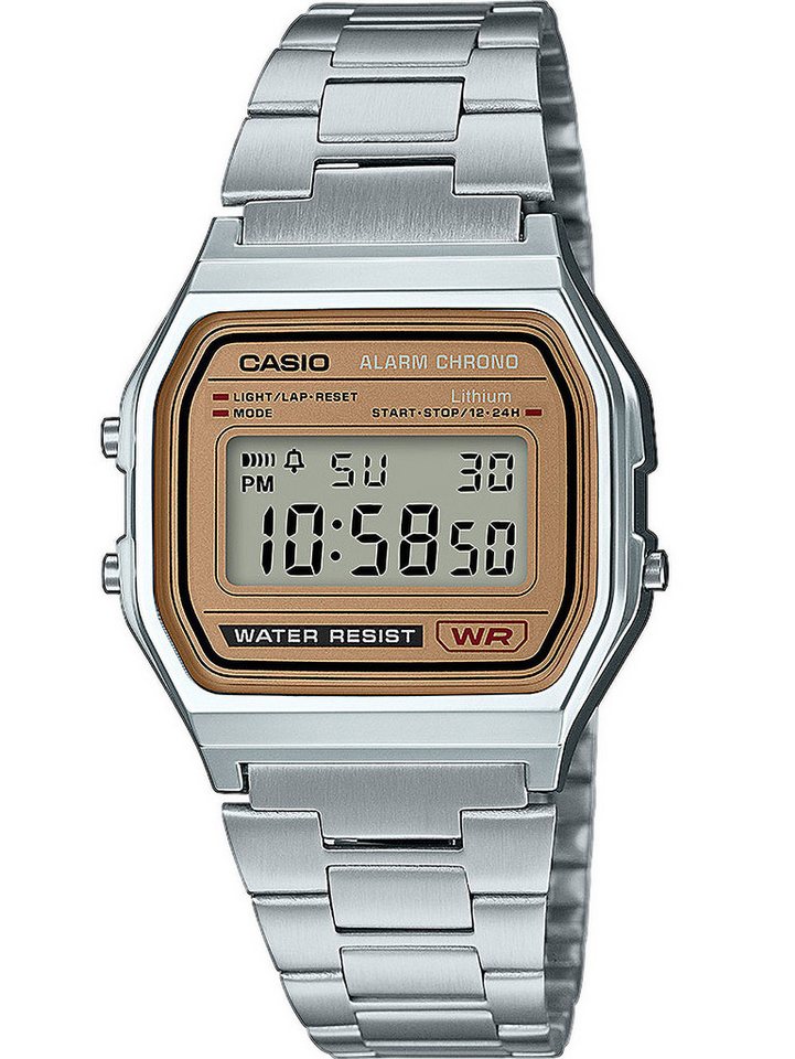 CASIO Quarzuhr Casio A158WEA-9EF Vintage Unisex Uhr 33mm Casio A158WEA-9EF Vintage Unisex Uhr 33mm CASIO Quarzuhr Casio A158WEA-9EF Vintage Unisex Uhr 33mm Casio A158WEA-9EF Vintage Unisex Uhr 33mm von CASIO