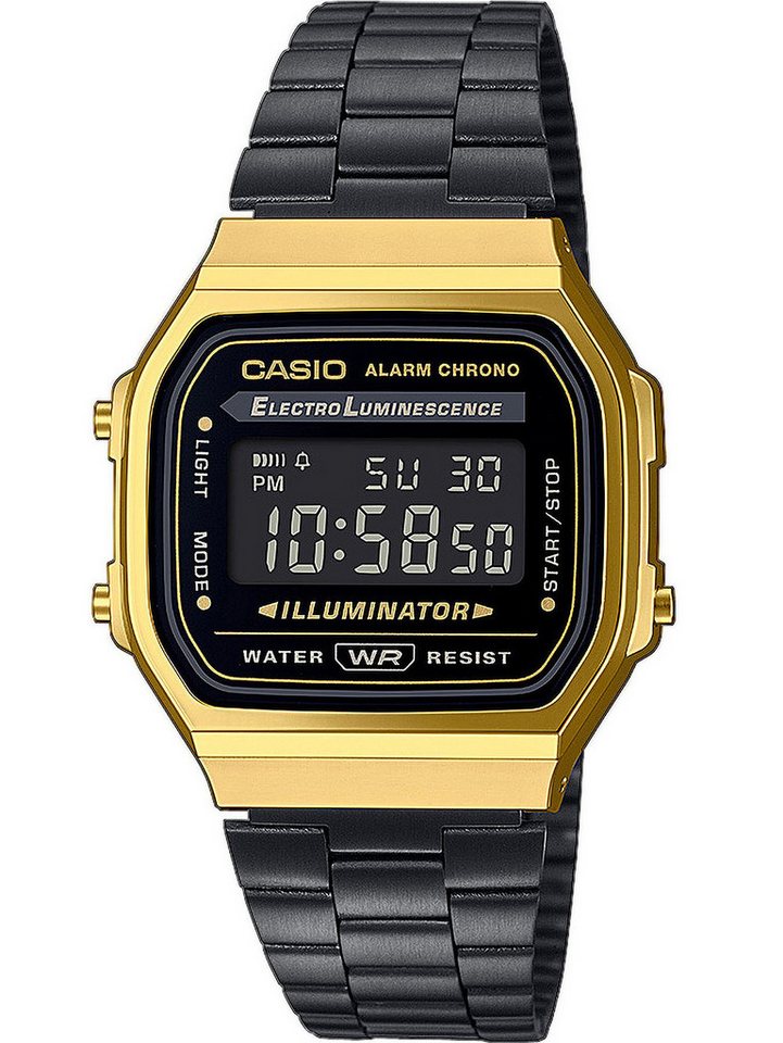 CASIO Quarzuhr Casio A168WEGB-1BEF Vintage Iconic Unisex Uhr 36mm Casio A168WEGB-1BEF Vintage Iconic Unisex Uhr 36mm CASIO Quarzuhr Casio A168WEGB-1BEF Vintage Iconic Unisex Uhr 36mm Casio A168WEGB-1BEF Vintage Iconic Unisex Uhr 36mm von CASIO