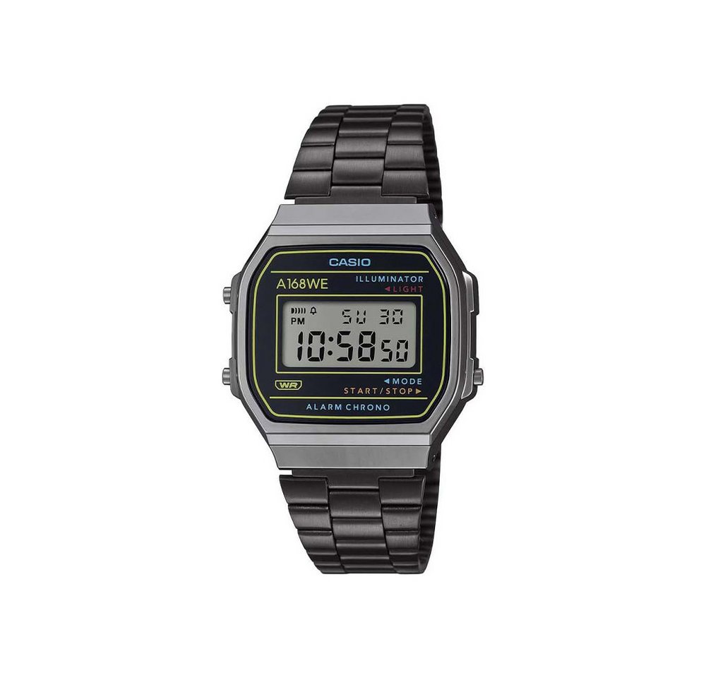 CASIO Quarzuhr Casio A168WEHB-1AEF A168WEHB-1AEF, Casio A168WEHB-1AEF von CASIO