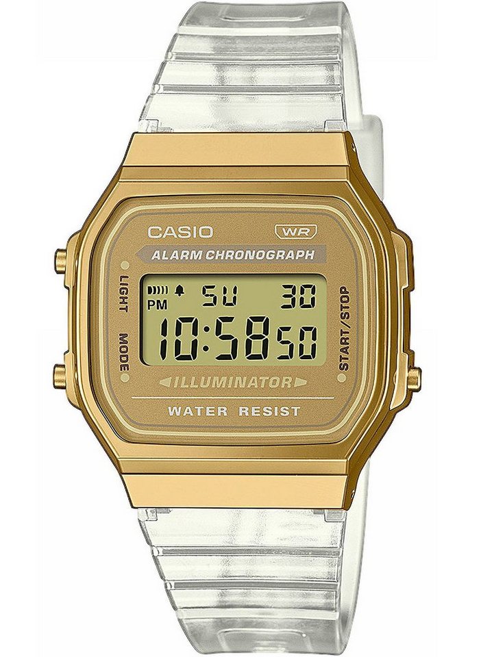 CASIO Quarzuhr Casio A168XESG-9AEF Vintage Unisex Uhr Uhr 36mm Casio A168XESG-9AEF Vintage Unisex Uhr Uhr 36mm von CASIO
